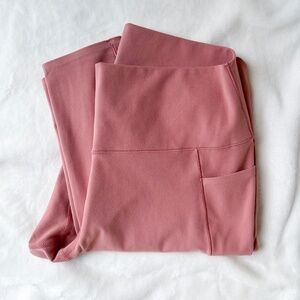 Uniqlo AIRism Soft Leggings Size L in pink